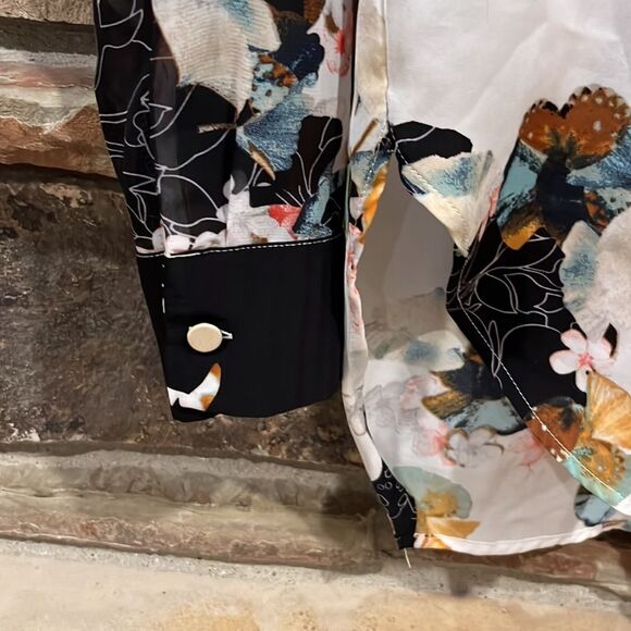 3.1 Phillip Lim for Target Floral Lightweight Button Down Shirt - Picture 4 of 9